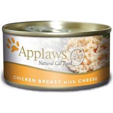 Applaws Gato Mascotas Applaws 0.07 KG 12 Latas x 70 g Pollo Con Queso