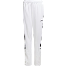 Adidas Kid's Tiro Track Pants - White/Black (GN5494)