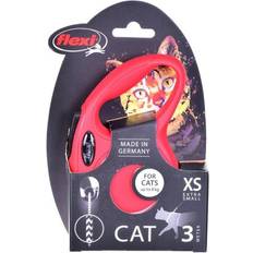 Flexi Cat Mini 3m max 8 kg Red
