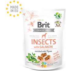 Brit Care Dog Functional Snack Insect 3 x 200g con Insetti e Salmone