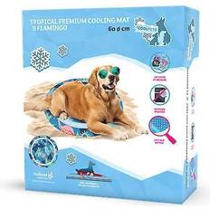 Coolpets premium cooling mat CoolPets Tropical Premium Cooling Mat Flamingo