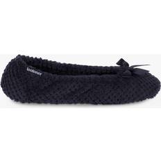 Isotoner Popcorn Slippers - Black