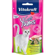 Kattegræs Vitakraft Cat Yums Kylling+Kattegræs 40g.