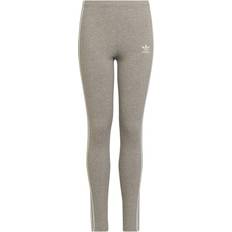 Adidas Girl's Adicolor Leggings - Medium Grey Heather (HI2277)