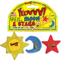 Yeowww 96500435 Sun & Moon Star Cat Toy Pack of 3