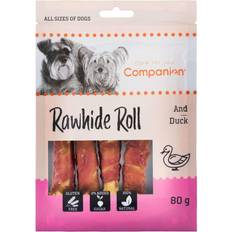 Companion Hunde - Hundefoder Kæledyr Companion Duck Rawhide Rolls, 80g