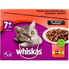 Sovs Whiskas 7+ Kødmenu i Sovs 12x100g