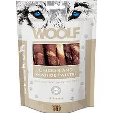 Woolf 100g CHICKEN RAWHIDE TWISTER