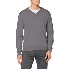 Grau Gürtel Gant Herren Sweatshirt - Grau