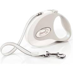 Husdyr Flexi Style Dog Lead S White