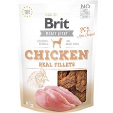 Brit Hundfoder Husdjur på rea Brit Jerky Snack Chicken Fillets 80g