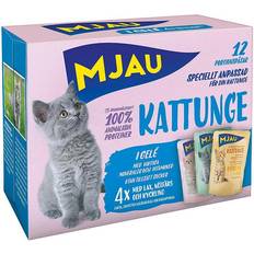 Mjau kattunge Mjau Mix Gel for Kittens 12x85g