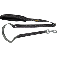 OllyDog Flagstaff Adjustable Spring Leash Raven