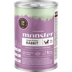 Monster våtfoder Monster Dog Adult Single Protein Rabbit 0.4kg