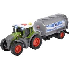 Dickie Toys Tractoren Dickie Toys Majorette Fendt Tractor Melk Machine