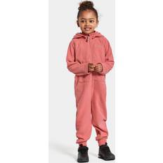 Blau Fleeceoveralls Didriksons Monte Fleece-Overall - Peach Rose