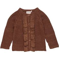 Minymo Paidat Minymo Cardigan - Cocoa Brown