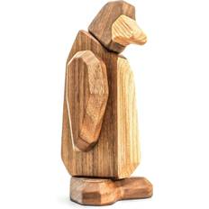 FableWood Byggelegetøj FableWood træfigur Pingvin