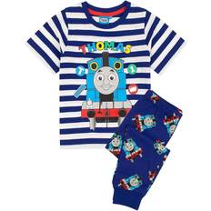 9-12M Pysjamaser Thomas & Friends Boys Long Pyjama Set (18-24 Months) (Navy)