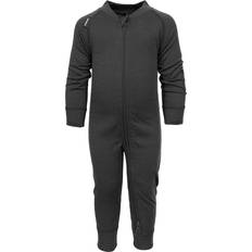 9-12M Superundertøy Lindberg Merino Overall - Black Melange