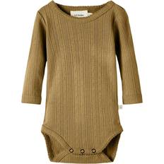 Bronze Kinderbekleidung Lil'Atelier Langarmbody - Almondine