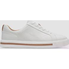 Clarks Un Maui Lace Sneakers - White Leather