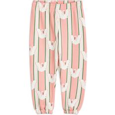 Mini Rodini AW22 Swan Aop Sweatpants -Pink