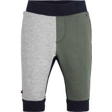 Tommy Hilfiger Bukser Tommy Hilfiger Baby Logo Colorblock Sweatpants - Avalon Green