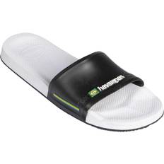 Zehenriemen Slides Havaianas Slide Brasil - Black/white