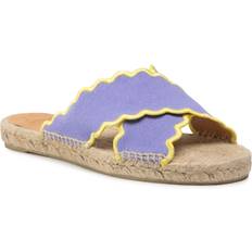 Laced Espadrilles Castañer Women's Hummingbird Piula Flat Espadrille Sandals