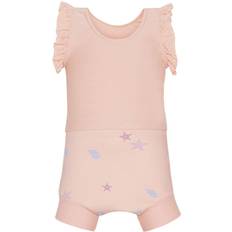 92/98 UV-dragter Børnetøj Vanilla Copenhagen Diaper Neoprene Swimsuit - Starfish Misty Rose