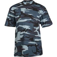 Camouflage t-shirt til børn, Flecktarn, 164/XL