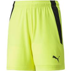 Puma Teamliga Jr Shorts - Fizzy Lime/Black