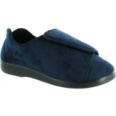 Blanc - Homme Chaussons Bill Touch Fastening Slipper - Mens