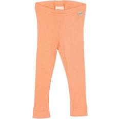 Orange Byxor Barnkläder Petit Piao Modal Leggings - Peach Naught (PP102)