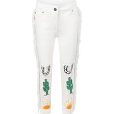 Stella McCartney Kids Stella McCartney Kids Fringe Detail Jeans Vita