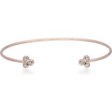 Gemondo Diamond Geometric Trilogy Open Ring in 9ct