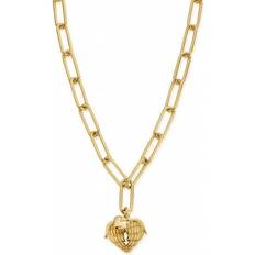 ChloBo Link Chain Faith And Love Necklace