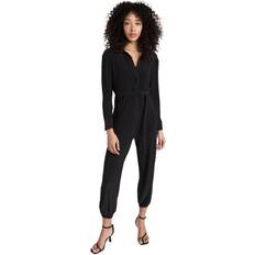 Norma Kamali Rectangle Jog Jumpsuit - Black