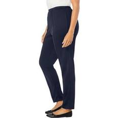 Woman Within Pants & Shorts Woman Within Plus Women's Elastic-Waist Soft Knit Pant in (Size WP)