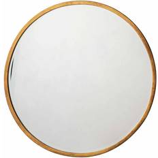 Gallery Direct Riley 60cm Medium Round Gold Wall Mirror