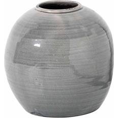 Interior Details Hill Interiors Garda Grey Glazed Tiber Vase