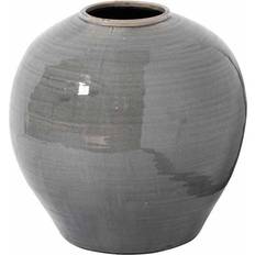 Hill Interiors Garda Grey Glazed Regola Vase