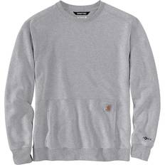 Carhartt Men's Force Relaxed Fit Lightweight Crewneck Sweatshirt - Asphalt Heather