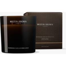 Molton Brown Mesmerising Oudh Accord & Gold Scented Luxury Candle, 600g Bougie Parfumée