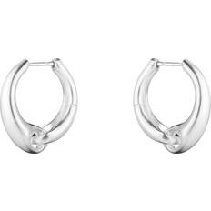 Georg Jensen Reflect Large Earhoops - Silver