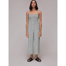 Blanco - Mono largo Monos Whistles Gradient Leopard Jumpsuit