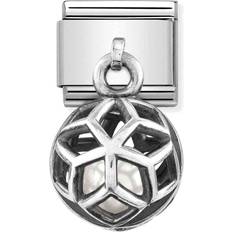 Nomination charms Nomination Classic SilverShine Charms Rhombus pearl 331810-03