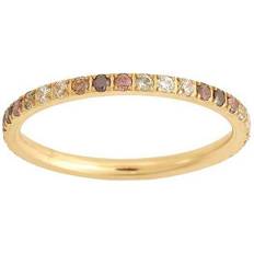 Edblad Glow Ring Mini Multi Sepia - Gold