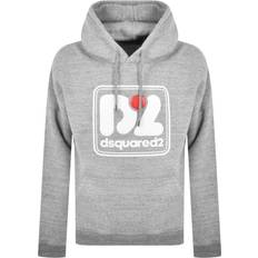 DSquared2 Logo Pullover Hoodie - Grey